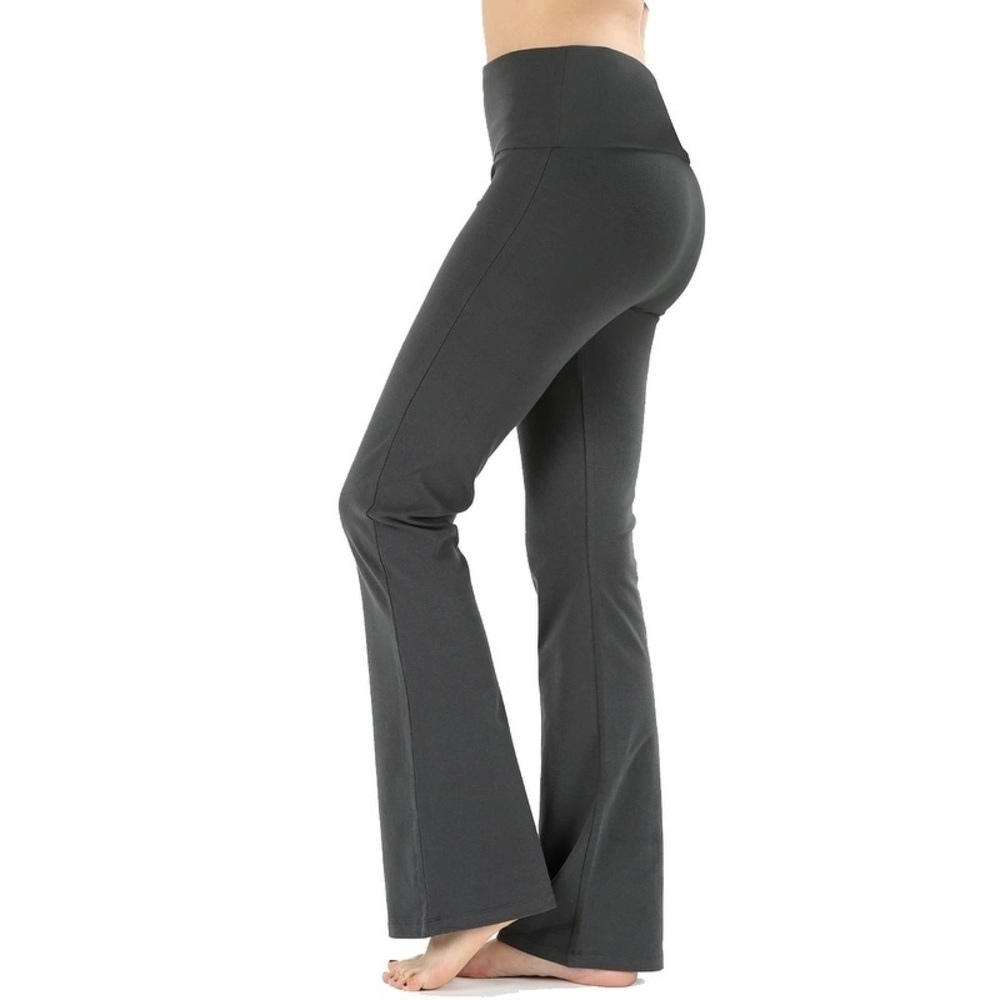 Uniqlo Dark Grey Active Flare Yoga Pants